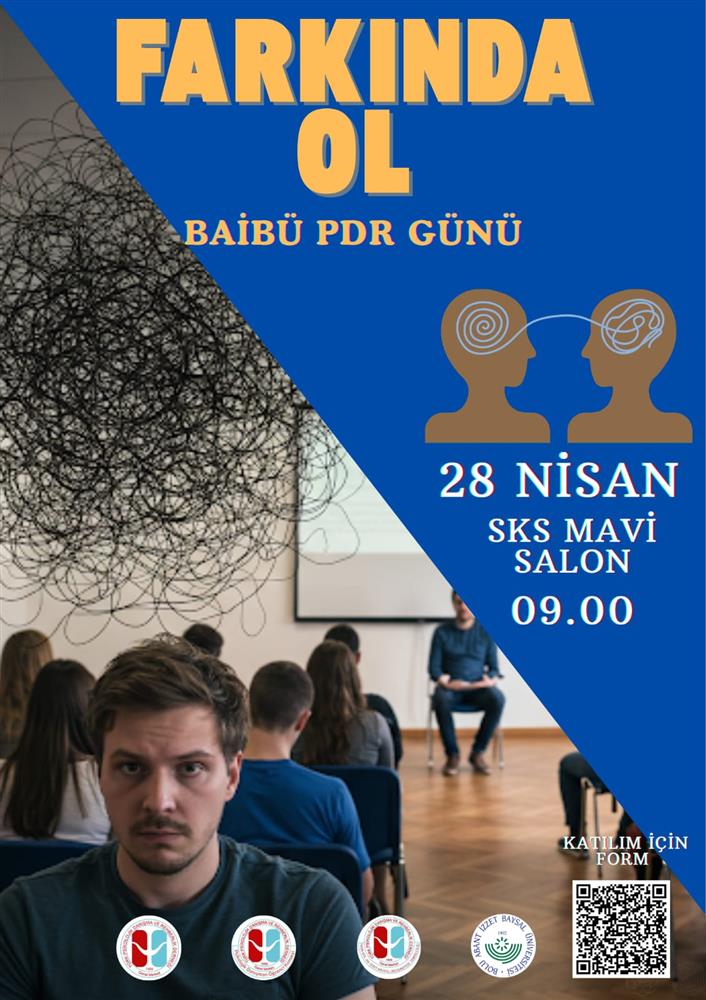 BAİBÜ PDR Günü Afişi